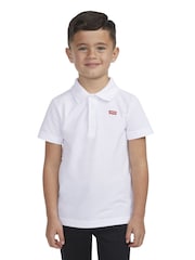 Levi's® White Batwing Polo Short Sleeve T-Shirt - Image 1 of 10