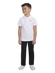 Levi's® White Batwing Polo Short Sleeve T-Shirt - Image 3 of 10