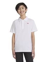 Levi's® White Batwing Polo Short Sleeve T-Shirt - Image 6 of 10