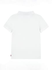 Levi's® White Batwing Polo Short Sleeve T-Shirt - Image 9 of 10