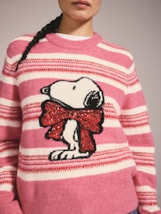 Pink/Red Family Matchback Christmas Jumper - Image 7 of 11