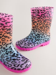 Rainbow Leopard Print - Botas de agua - Imagen 3 de 5