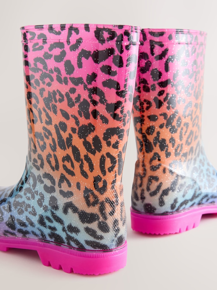 Rainbow Leopard Print - Botas de agua - Imagen 5 de 5