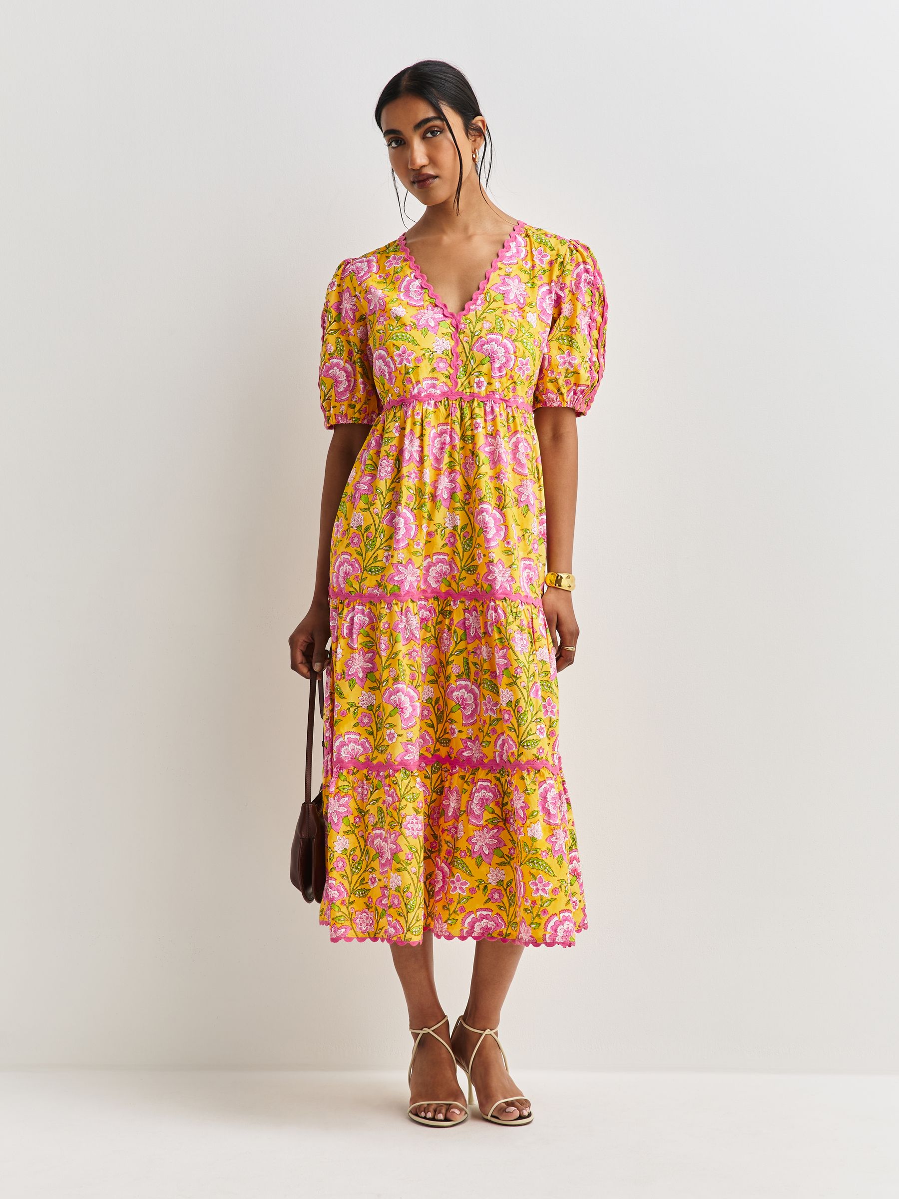 Buy Pink City Prints Provencal Peony Jolie Dress from Next USA Buy Pink City Prints Provencal Peony Jolie Dress from Next USA