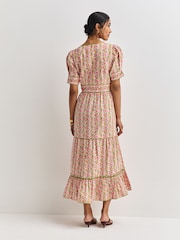 Pink City Prints Moghul Border Evelyn Dress - Image 2 of 10