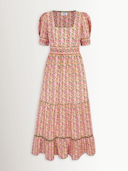 Pink City Prints Moghul Border Evelyn Dress - Image 6 of 10