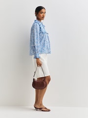 Pink City Prints Azure Nettie Blouse - Image 4 of 10