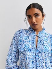 Pink City Prints Azure Nettie Blouse - Image 5 of 10