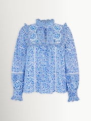 Pink City Prints Azure Nettie Blouse - Image 7 of 10