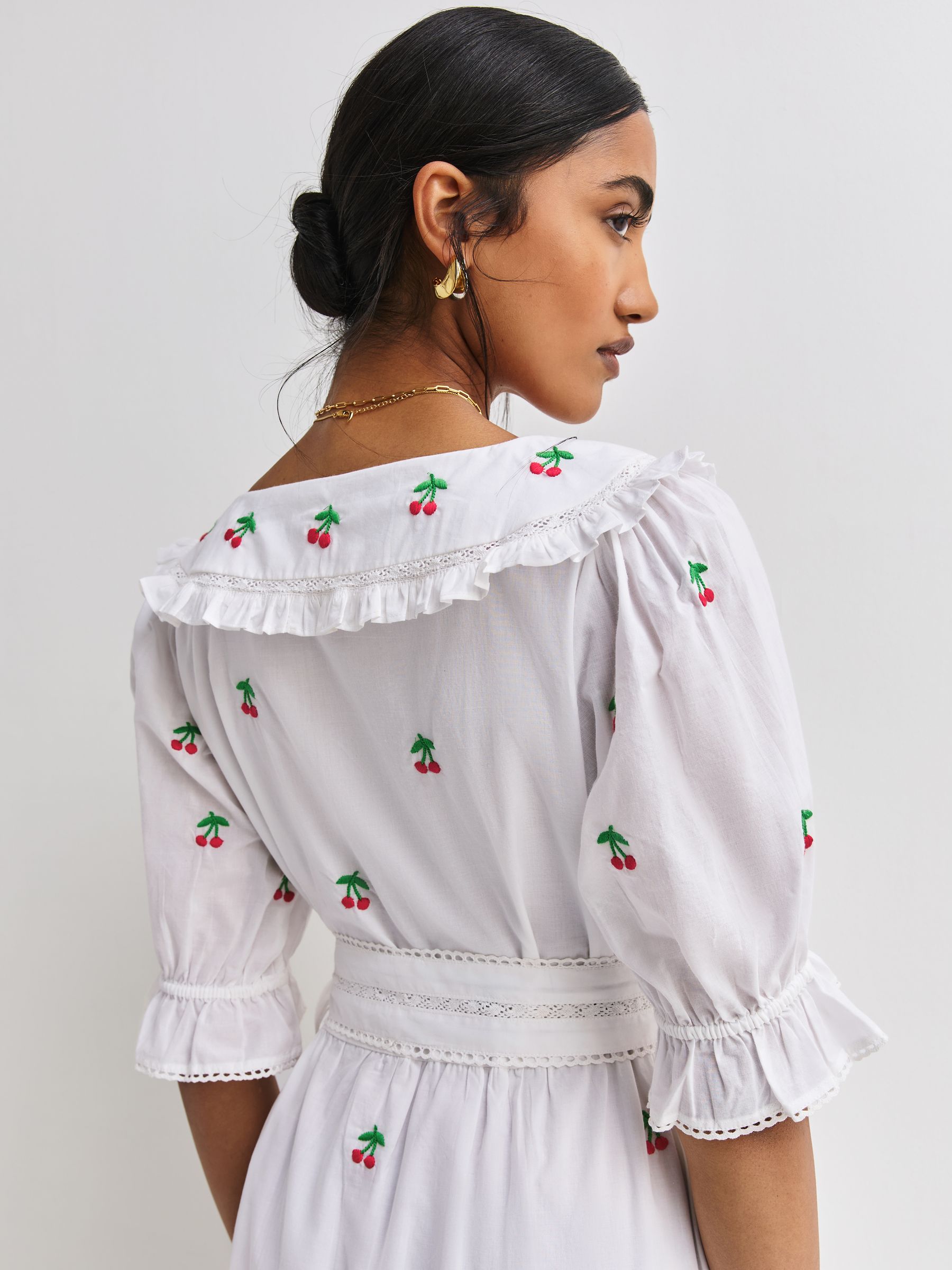 Buy Pink City Prints Cherrylicious Francis Dress from Next USA