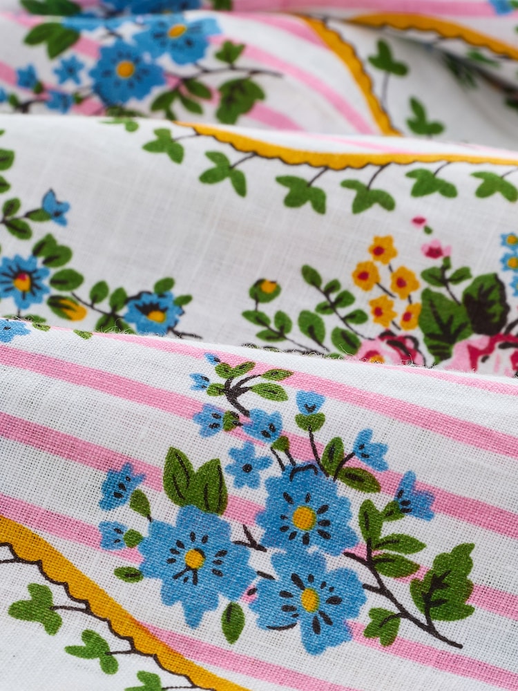Pink City Prints Vintage Bouquet Gabi Trousers - Image 11 of 11 Pink City Prints Vintage Bouquet Gabi Trousers - Image 11 of 11