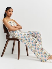 Pink City Prints Vintage Bouquet Gabi Trousers - Image 4 of 11