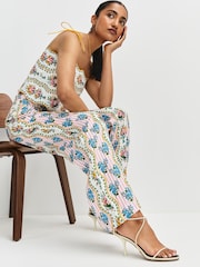 Pink City Prints Vintage Bouquet Gabi Trousers - Image 5 of 11