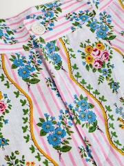 Pink City Prints Vintage Bouquet Gabi Trousers - Image 9 of 11