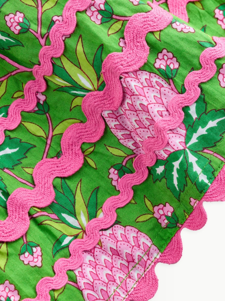 Pink City Prints Lime Pineapple Susie Dress - Image 10 of 10