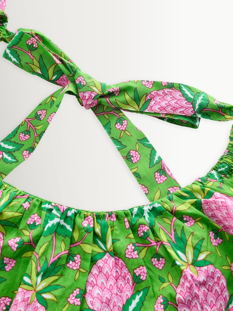 pink city prints susie dress Pink City Prints Geranium Poppy Susie Dress