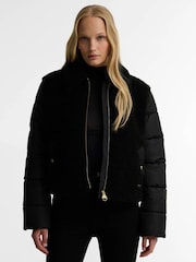 Barbour International Luna Fleece Quilted Jacket - Bild 1 von 6