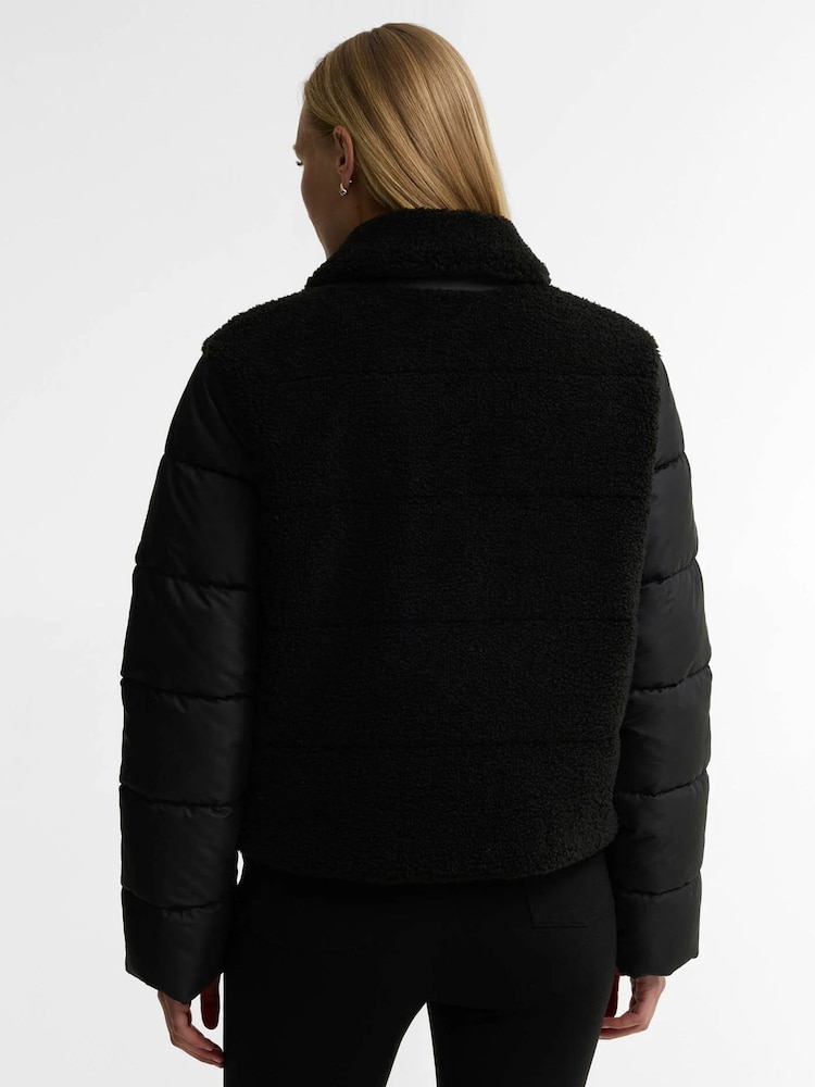 Barbour International Luna Fleece Quilted Jacket - Bild 2 von 6