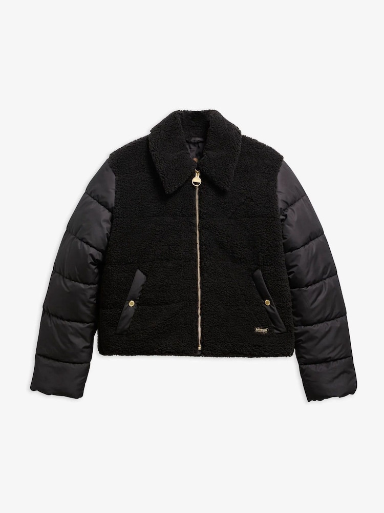Barbour International Luna Fleece Quilted Jacket - Bild 6 von 6