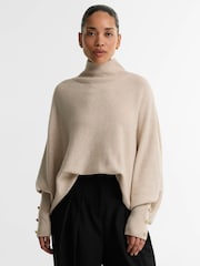 Barbour International White Lilah Knitted Jumper - Image 1 of 5