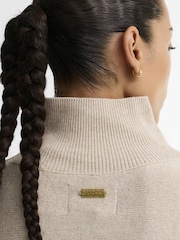 Barbour International White Lilah Knitted Jumper - Image 4 of 5