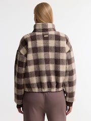 Barbour International Brown Amaya Fleece - Image 2 of 6