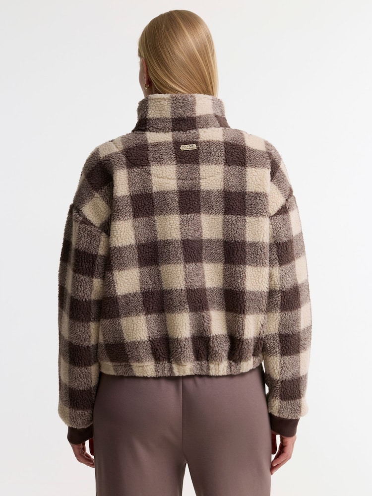 Barbour International Brown Amaya Fleece - Image 2 of 6