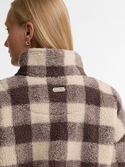 Barbour International Brown Amaya Fleece - Image 5 of 6