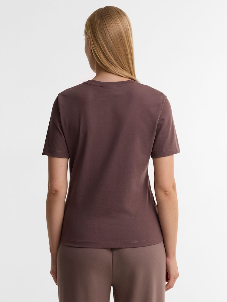 Barbour International Brown Colletta T-Shirt - Image 2 of 5