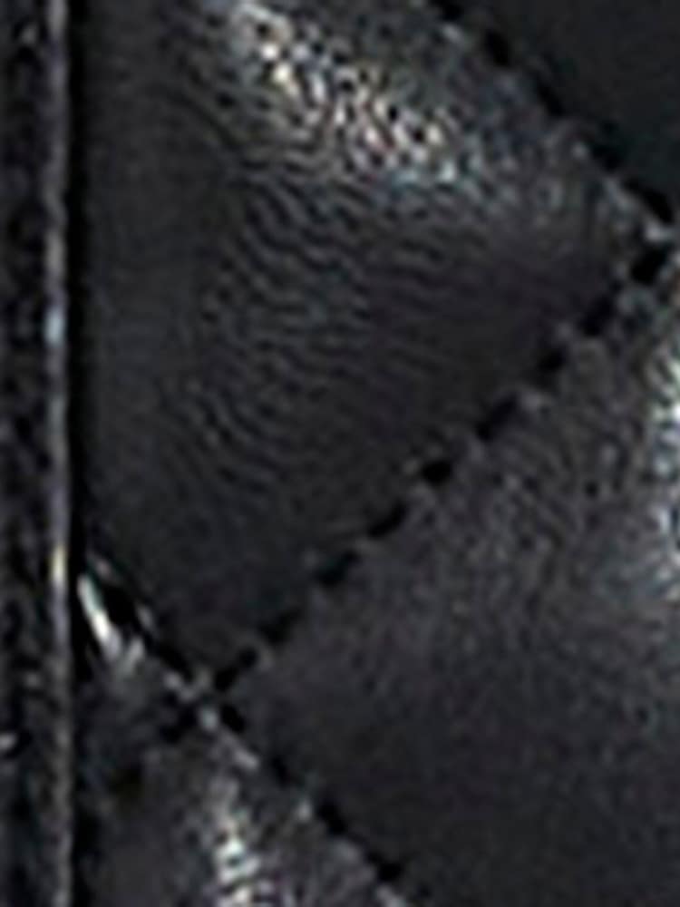 Barbour International Black Binetto Faux Leather Quilted Jacket - Image 6 of 6