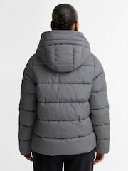 Barbour International Black Brantley Puffer Jacket - Image 3 of 7