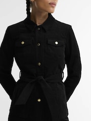Barbour International Black Kenna Overshirt - Image 4 of 6