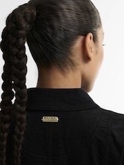 Barbour International Black Kenna Overshirt - Image 5 of 6