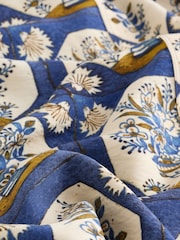 Blue Floral National Trust X Next Vase Print Long Sleeve Shirt - Image 8 of 9