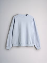 The Set 4 Pack Saddle Sleeve Crew Sweatshirts Light Blue/Berry/Light Pink/Navy - Image 5 of 7
