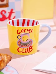 Eleanor Bowmer Multi Good Morning Croissant & Coffee Club Mug Set - Image 3 of 5