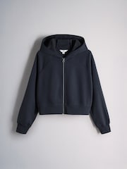 Dark Navy/Cream - The Set 2 Komplet s kapuco in zadrgo - Slika 3 iz 5