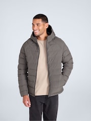 Animal Green Light Cloud Cosi Marl Padded Jacket - Image 3 of 9