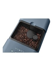 Smeg Matte Storm Blue Bean to Cup Coffee Machine - Image 4 of 8