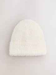 White Feather Beanie (1-16yrs) - Image 1 of 3