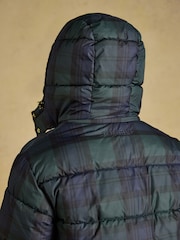 معطف مبطن Blackwatch بغطاء رأس قابل للإزالة من Joules - صورة 10 من 12