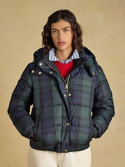 معطف مبطن Blackwatch بغطاء رأس قابل للإزالة من Joules - صورة 3 من 12