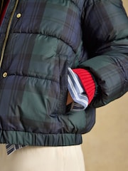 معطف مبطن Blackwatch بغطاء رأس قابل للإزالة من Joules - صورة 6 من 12