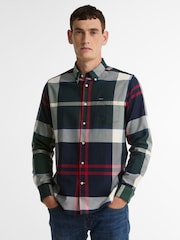 Barbour® Green Dunoon Tartan Shirt - Image 1 of 5