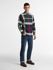 Barbour® Green Dunoon Tartan Shirt - Image 2 of 5