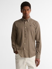 Barbour® Natural Finkle Tailored Gingham Shirt - Image 1 of 5