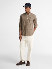 Barbour® Natural Finkle Tailored Gingham Shirt - Image 2 of 5