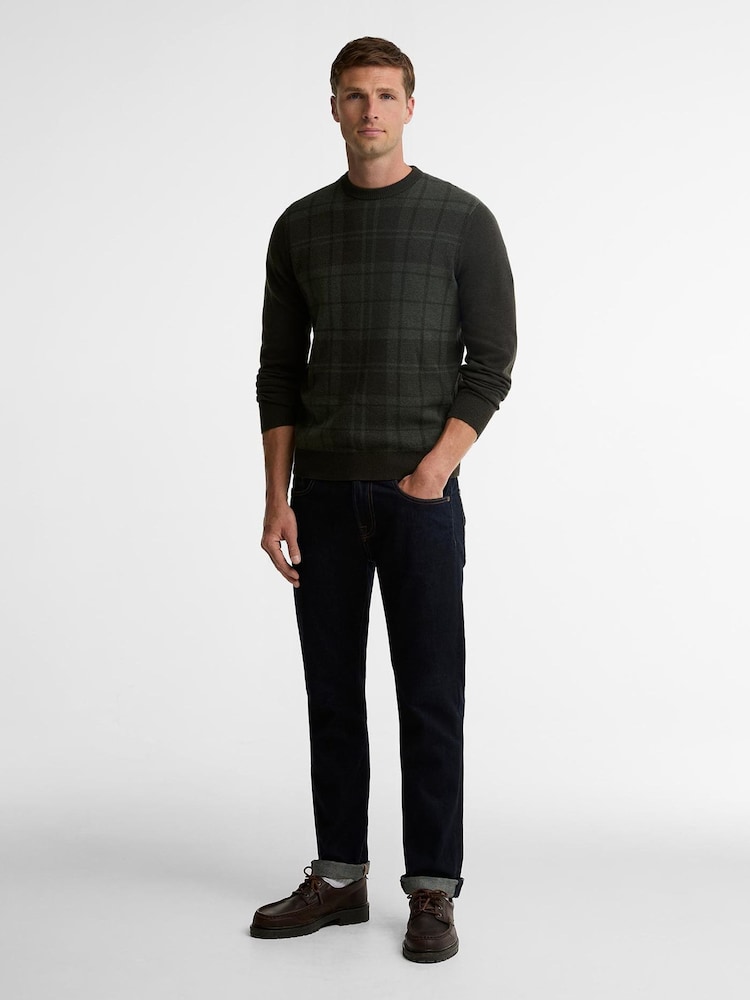 Pull Col rond Barbour® en tartan minéral - Image 2 de 5