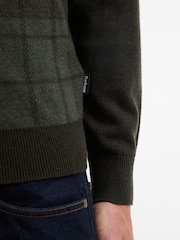 Pull Col rond Barbour® en tartan minéral - Image 4 de 5