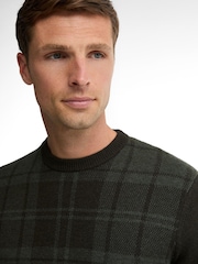 Pull Col rond Barbour® en tartan minéral - Image 5 de 5